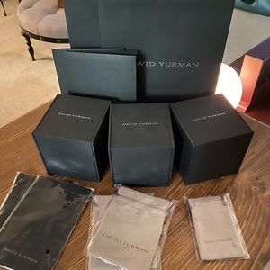David Yurman bags, boxes, etc!